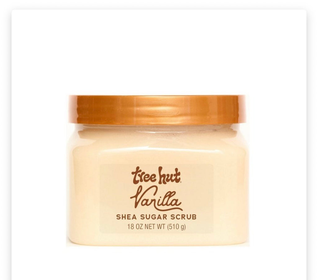 TREE HUT VANILLA SHEA SUGAR SCRUB 5.5 OZ