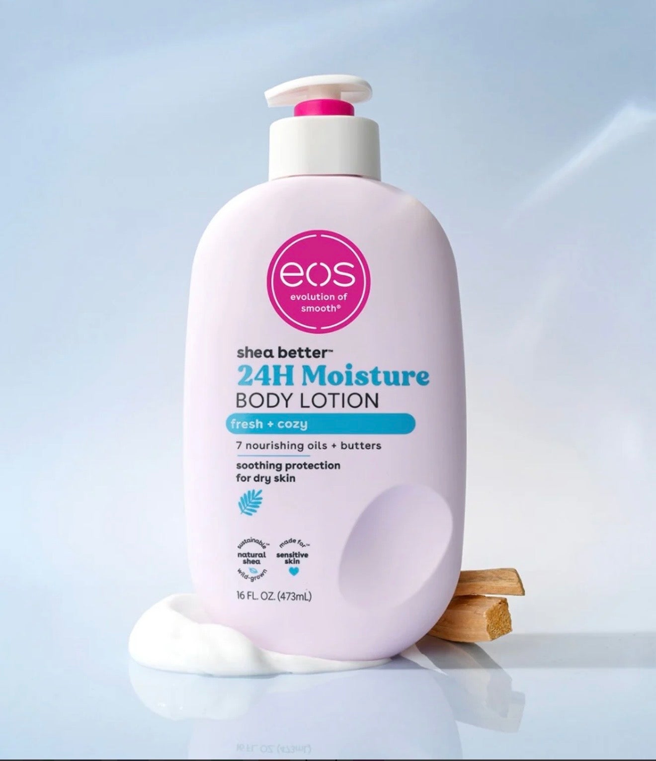 EOS SHEA BETTER MOISTURE FRESH AND COZY MOISTURE BODY LOTION