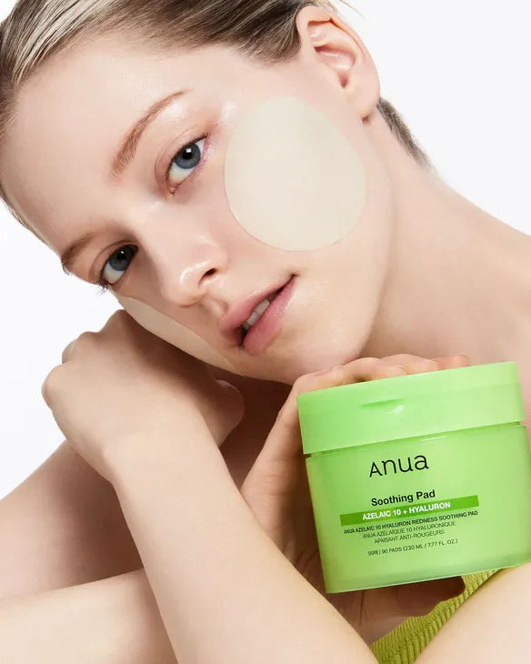 ANUA Azelaic 10 Hyaluron Redness Soothing Pad