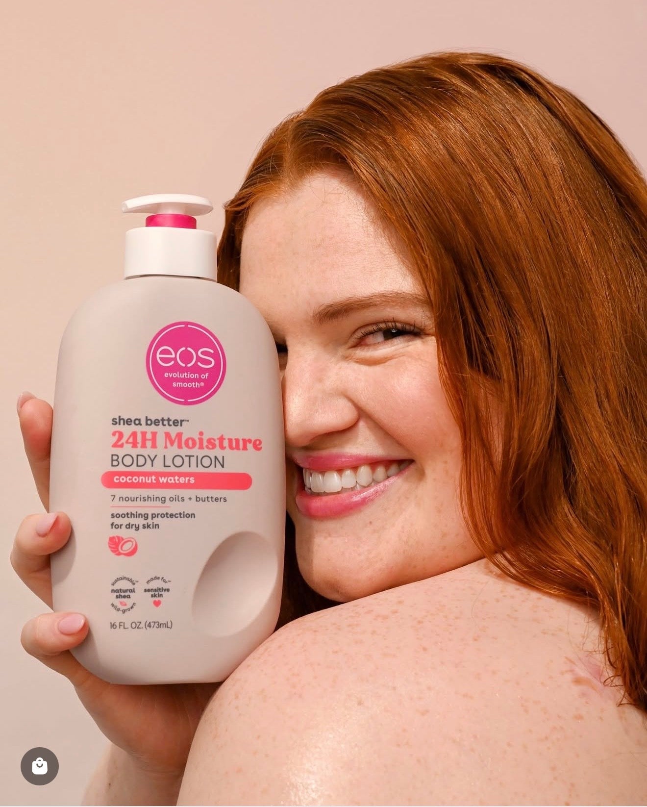 EOS SHEA BETTER 24H MOISTURE BODY LOTION COCONUT WATERS
