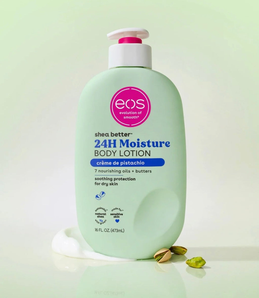 EOS SHEA BETTER 24H MOISTURE CRÈME DE PISTACHIO BODY LOTION